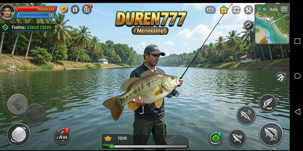 Tangkapan ikan besar dalam gameplay DUREN777 yang menantang.