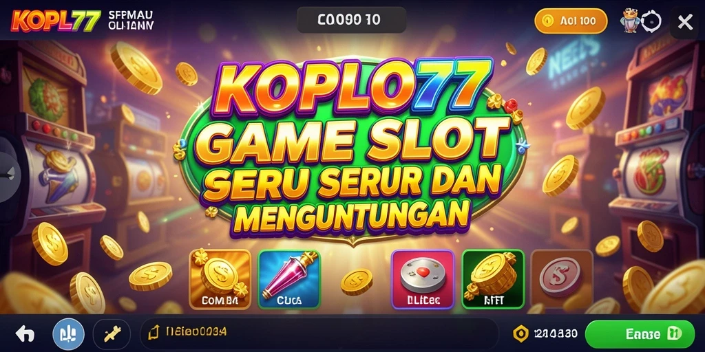 Screenshot gameplay KOPLO77 yang menarik dan penuh warna.