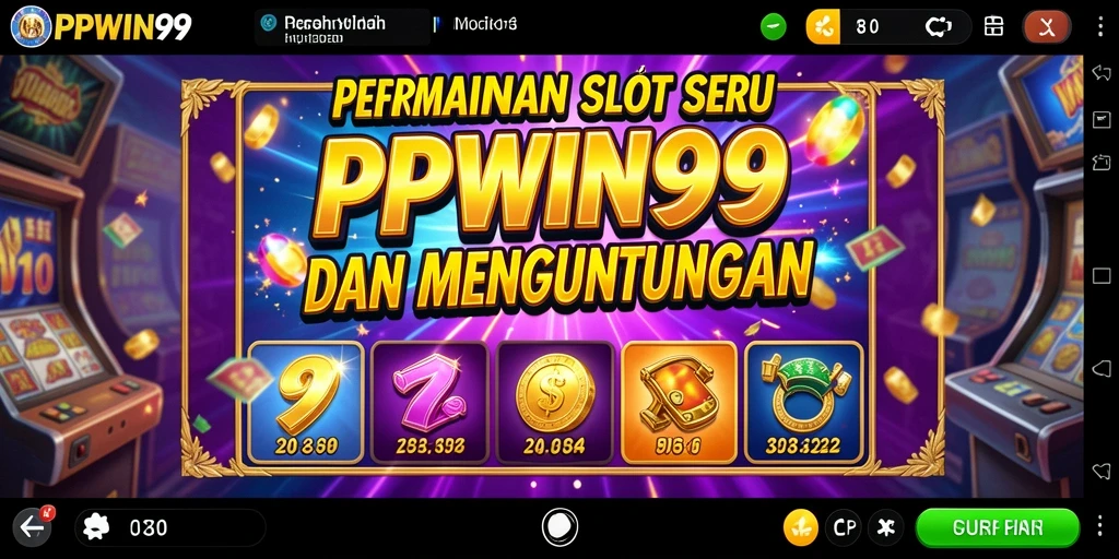 Tampilan menarik dari gameplay Slot di PPWIN99.